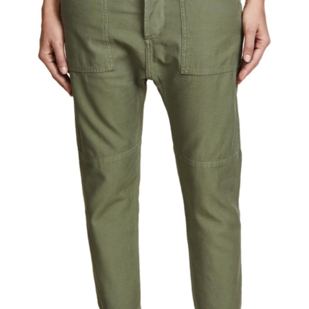 Olive Green Cargo Pants
